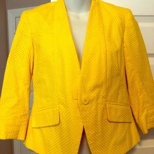 NY&Co Yellow Blazer